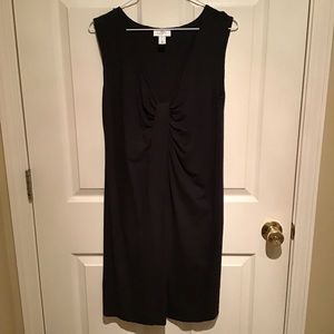 Sleeveless black Ann Taylor Loft dress, Medium, casual layering dress